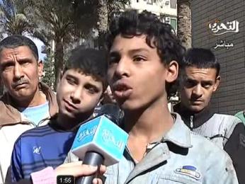 فيديو لقاء قناة التحرير مع الاطفال الذين ظهروا فى فيديو الرسالة 90 من المجلس العسكري