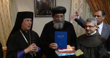 المطران أوغسطينوس للبابا تواضروس: مصر ستبقى عربية مسلمة مسيحية