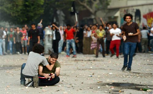 اشتباكات بين أنصار مرسى ومعارضيه بالأقصر