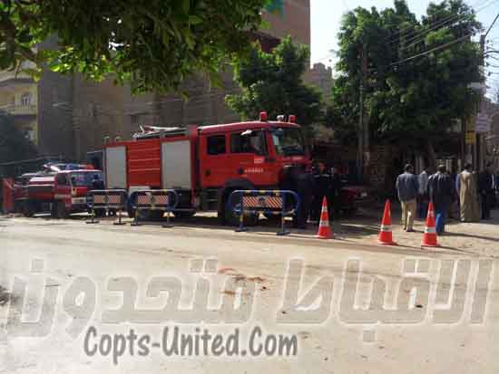إغلاق شارع مطرانيه بني سويف أمام السيارات ومدرعة أمام الاروام    