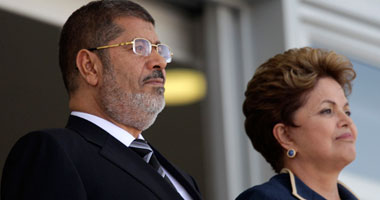 محمد مرسى ورئيسة البرازيل