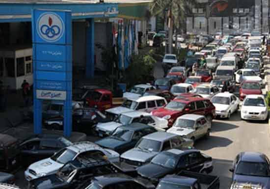 أزمة البنزين - تصوير: لبنى طارق