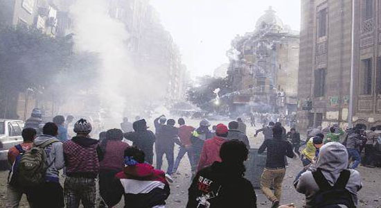 الجيزة شهدت أحداثا دموية من أنصار الإخوان فى احتفالات يناير