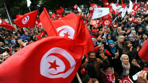 ثار اعتماد دستور جديد في تونس حالة كبيرة من النشوة بين التونسيين 
