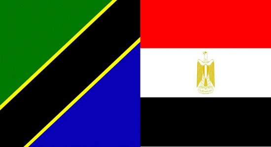 علم مصر وتنزانيا
