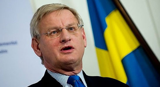 وزير خارجية السويد، كارل بليدت