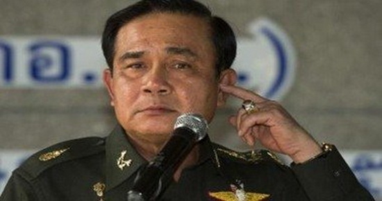 الجنرال برايث تشان أوتشا رئيس المجلس العسكرى فى تايلاند