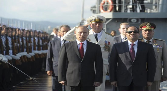 الرئيسان السيسي و بوتين