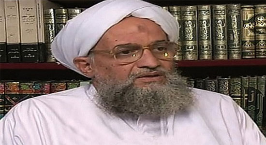 زعيم تنظيم القاعدة أيمن الظواهري