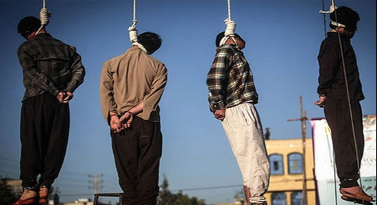 عملية إعدام لمعارضين في إيران