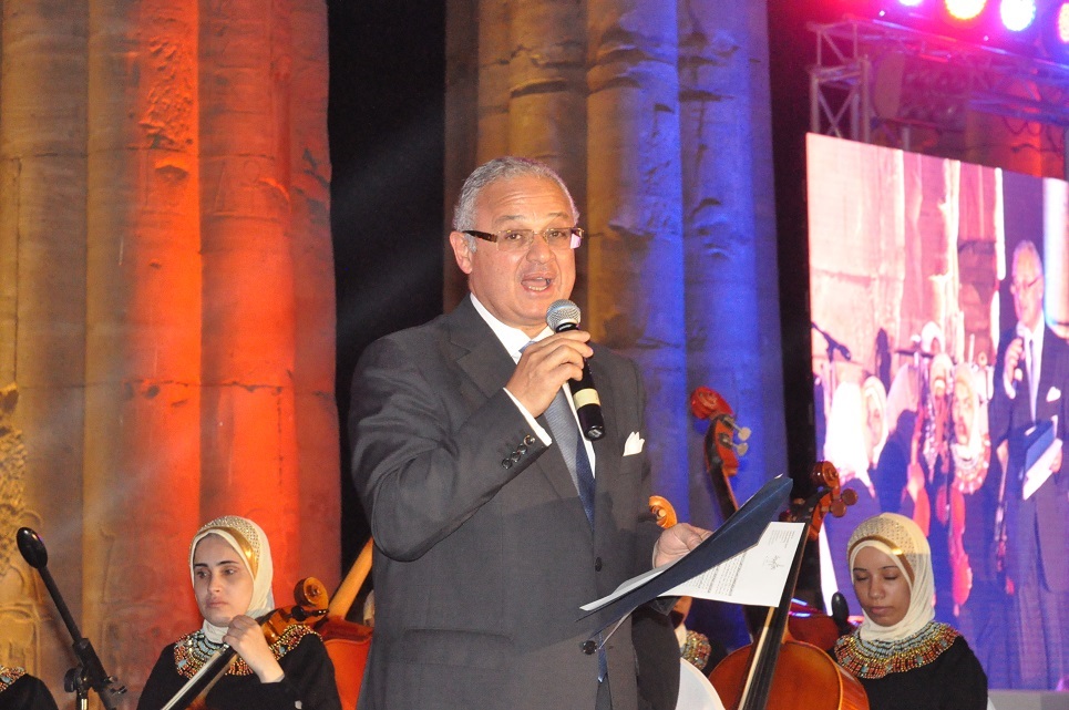 وزير السياحة هشام زعزوع يشهد الحفل