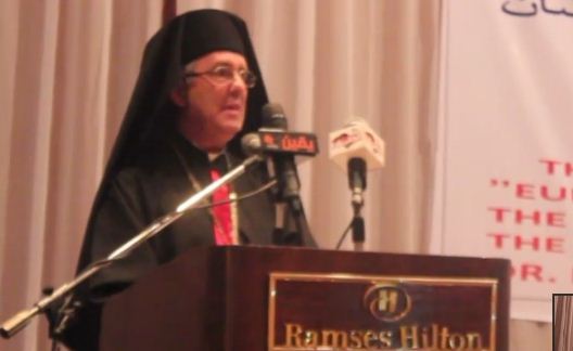 الأسقف أغسطينوس يشيد بدور مصري في التصدي لمذبحة الأرمن على أيدي الأتراك