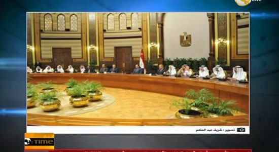 الرئيس السيسي يستقبل وفدا موسعا من ممثلي مجتمع الأعمال السعودي