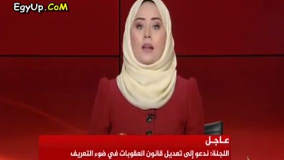 مذيعة بالجزيرة ترتبك وتنسي أسم الرئيس السابق عدلي منصور