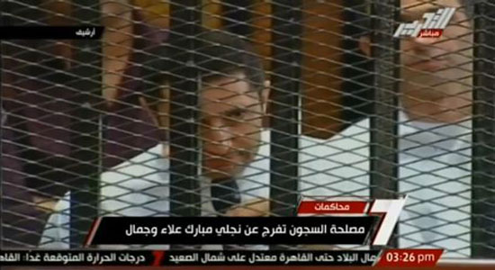 رسمياً.. اخلاء سبيل نجلي مبارك.. والنائب العام يؤكد: لن نقدم طعن ضد القرار
