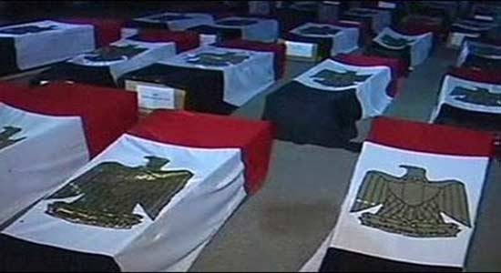 جثامين شهداء العريش تُذّكر سوهاج بـ 11 من شهدائها ضحايا الإرهاب 