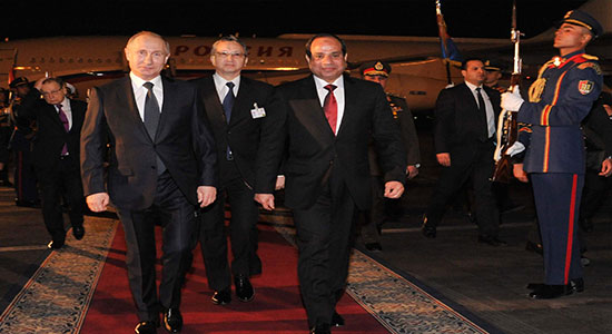 زيارة بوتين للقاهرة