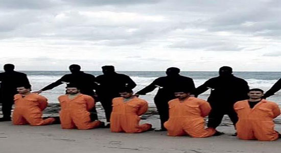 استشهاد 21 قبطيا مختطفا في ليبيا على أيدي 