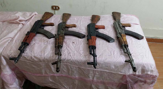 أمن أسيوط يواصل حملاته ضد تجار السلاح