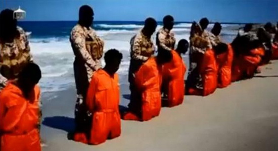 ذبح داعش للمسيحيين الاثيوبين