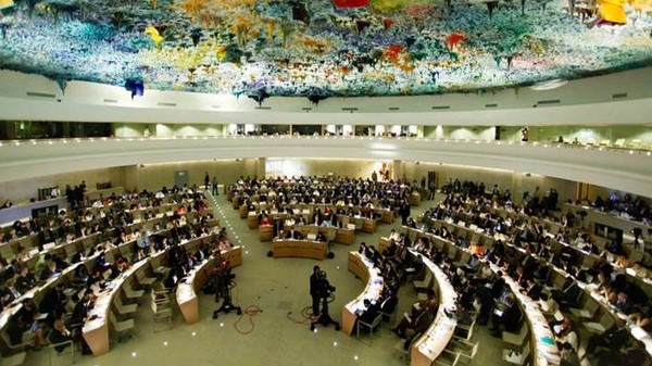 مجلس حقوق الإنسان في جينيف - صورة أرشيفية