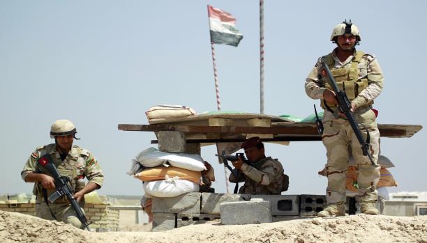 القوات العراقية تحشد عند مداخل بغداد حيدر الحمداني/فرانس برس