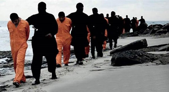 استشهاد 21 قبطيا في ليبيا