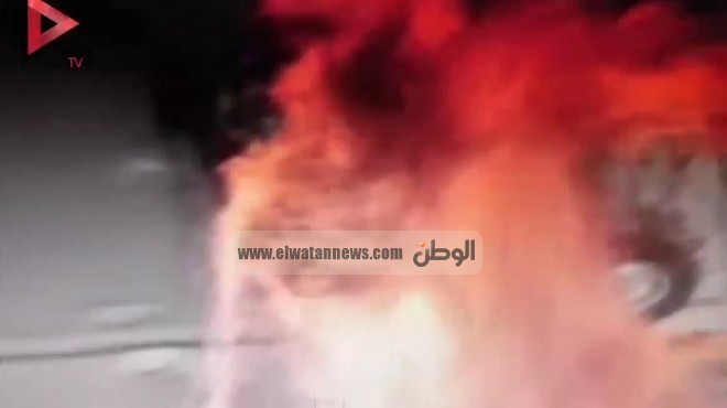 بالفيديو..لحظة استهداف طائرات لسيارة محملة بمتفجرات في سيناء