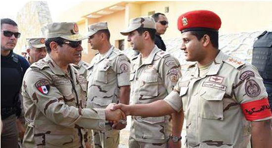  زيارة الرئيس عبد الفتاح السيسي، القائد الأعلى للقوات المسلحة المصرية