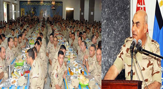 وزير الدفاع من سيناء: الجيش سيظل الحصن المنيع لأمن مصر