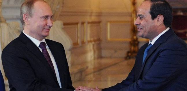 الرئيس السيسي والرئيس بوتين