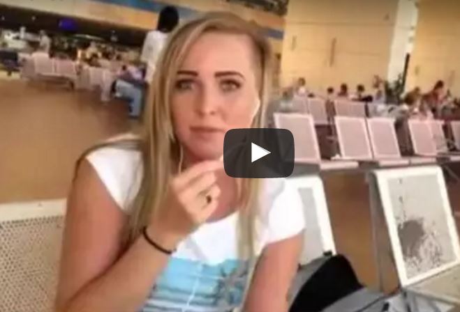 بالفيديو.. فتاة روسية تنجو من حادث الطائرة المنكوبة في سيناء