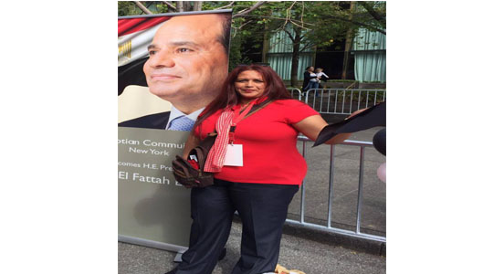  الجالية المصرية في لندن تنظم وقفة تأييد للرئيس