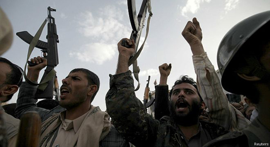 الحوثيون يسيطرون على أجزاء من دمت و