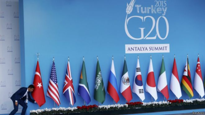 تعقد قمة العشرين في منتجع انطاليا التركي