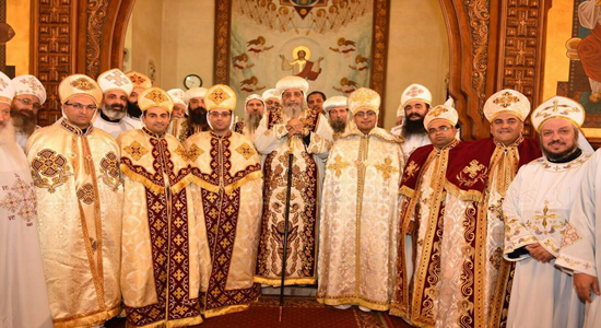 البابا تواضروس يرسم 6 كهنة جدد بينهم 5 للمهجر