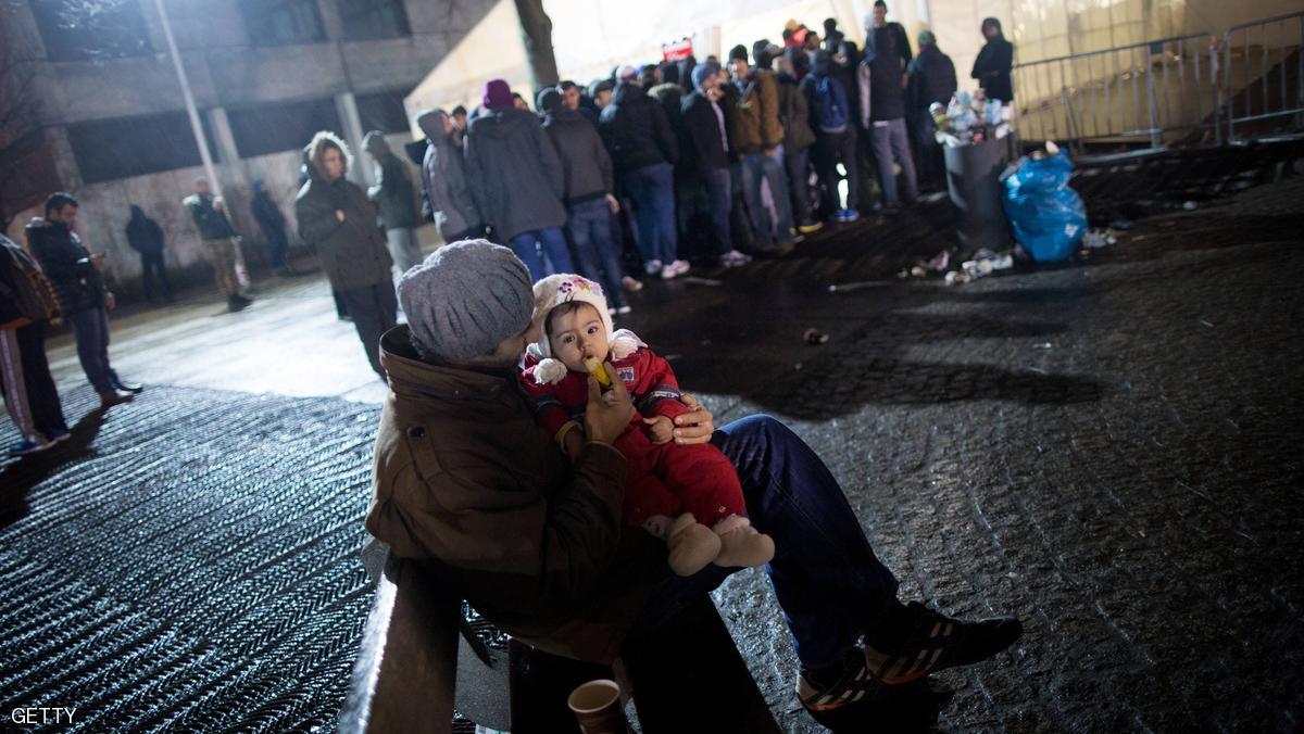 آلاف اللاجئين وصلوا إلى ألمانيا عام 2015.