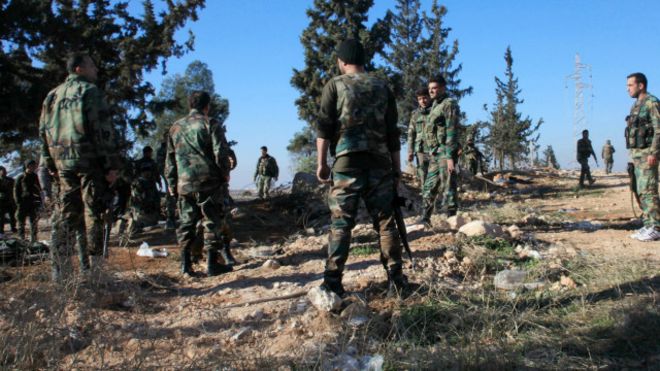 قوات الحكومة السورية تحرز تقدما في عدة مدن بعد التدخل الروسي