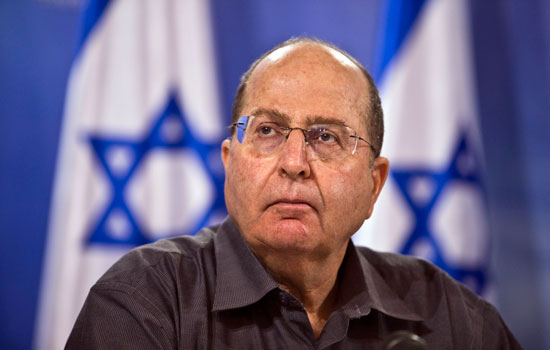 وزير الدفاع الإسرائيلي، موشية يعالون