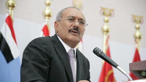الرئيس اليمني السابق على عبدالله صالح