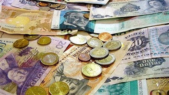 أسعار العملات الأجنبية مقابل الجنيه اليوم 8- 6 - 2016