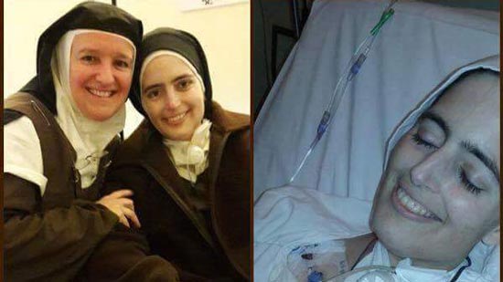 إيباراشية المنيا تنعي راهبة الكرمل التي توفت وهي تبتسم بعد صراع مع السرطان