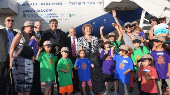  يهود أمريكان في زيارة لإسرائيل 