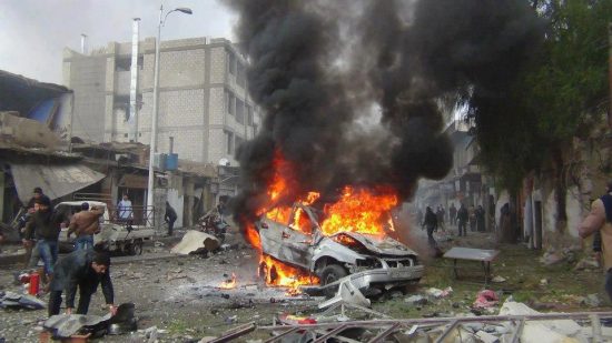  انفجار سيارة مفخخة يهز العاصمة السورية دمشق