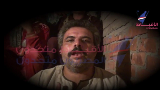 بالفيديو نرصد سيارة ربع نقل حملة معاناة وهروب اقباط كوم اللوفى من المنيا للقاهرة 