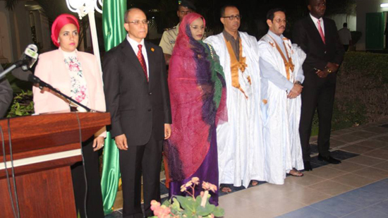بعدة قطيعة 40 عام.. السفارة المصرية في نواكشوط تحتفل بالعيد الوطني المصري