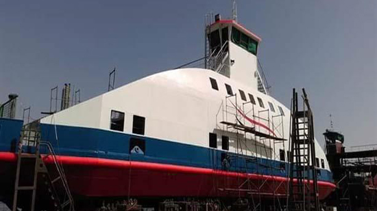 ترسانة بورسعيد البحرية تبني 4 معديات حمولة 320 طن