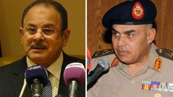 وزيرا الدفاع والداخلية يتفقدان عناصر القوات المسلحة والشرطة بشمال سيناء