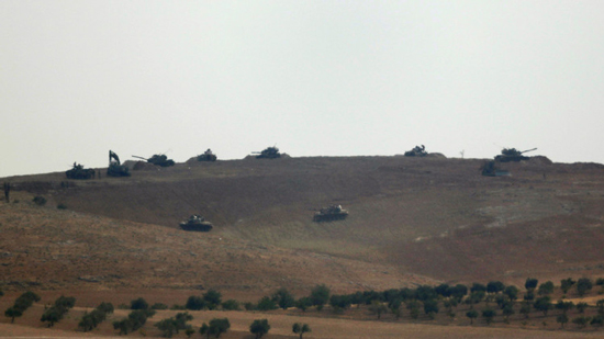 دبابات تركية في محيط جرابلس