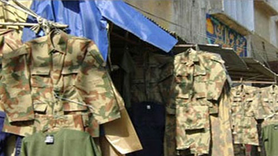 ضبط ينتج ملابس عسكرية خاصة بالقوات المسلحة في القليوبية